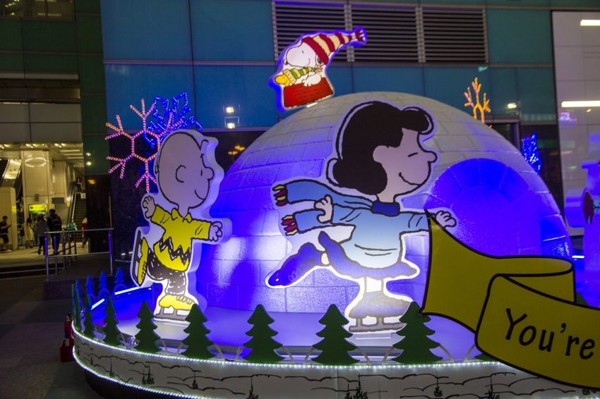 【台北活動】東區耶誕打卡必拍／SOGO百貨史努比耶誕樂園～SNOOPY迷千萬別錯過