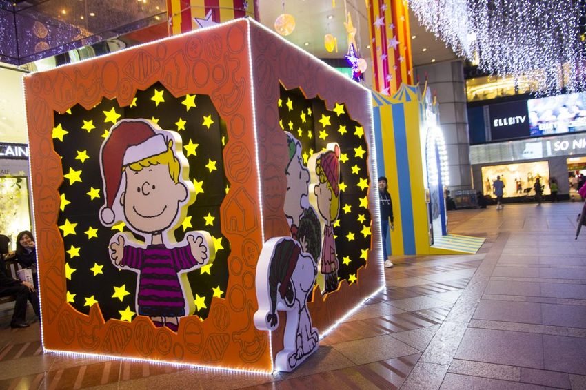 【台北活動】東區耶誕打卡必拍／SOGO百貨史努比耶誕樂園～SNOOPY迷千萬別錯過