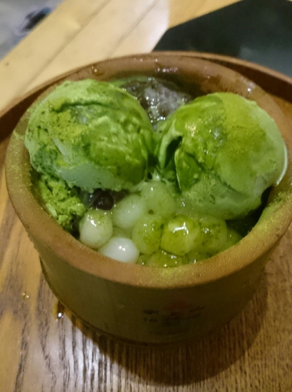 三星園(民合茶屋)：高雄~三星園 民合茶屋~與抹茶一期一會的約會~將軍的柔情濃郁生乳捲~抹茶控必吃~