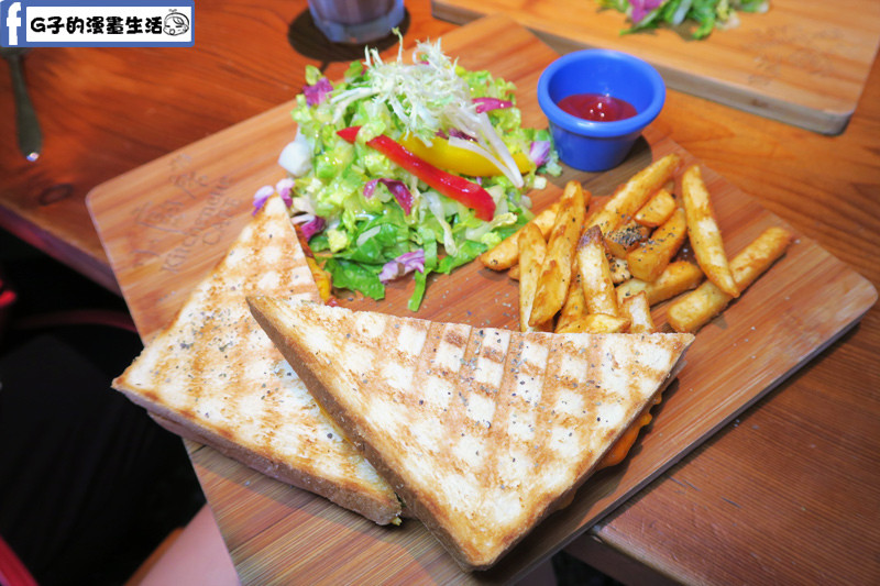 帕里尼壓餅-辣味醃製雞腿 B超值套餐