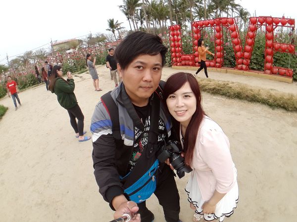 學甲蜀葵花季:【台南景點】學甲蜀葵花季~過港子風華再現/LOVE造景/蜀葵花海/三合院矮房彩繪和創意布置