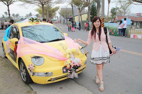 學甲蜀葵花季:【台南景點】學甲蜀葵花季~過港子風華再現/LOVE造景/蜀葵花海/三合院矮房彩繪和創意布置