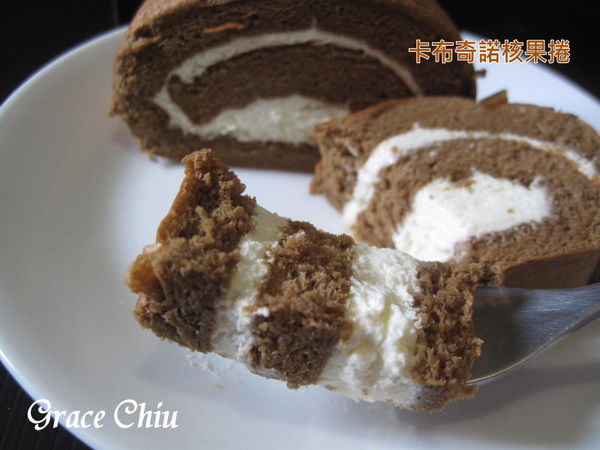 大龍家風味蛋糕店 卡布奇諾核果捲 台中鹹蛋糕