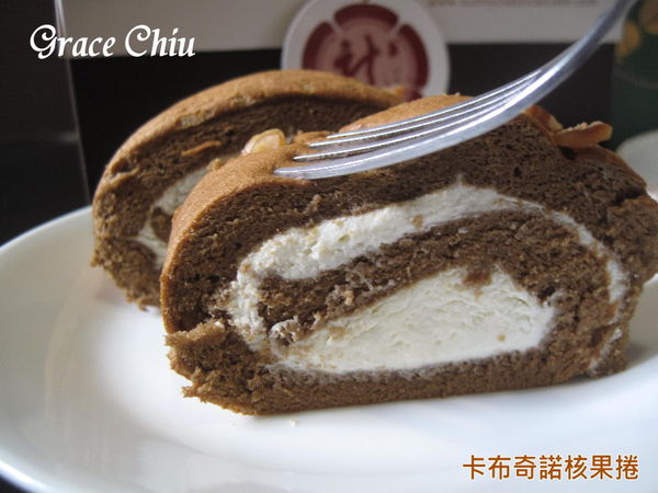 大龍家風味蛋糕店 卡布奇諾核果捲 台中鹹蛋糕 咖啡捲