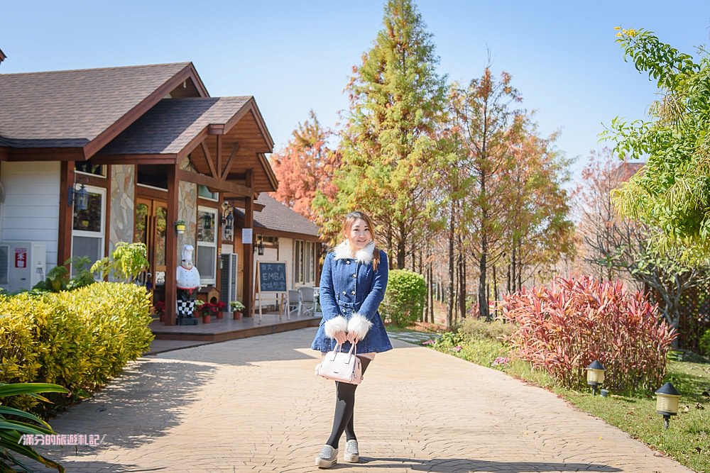 台中北屯景點》蝴蝶橋Cuisine法式餐廳 蝴蝶橋落羽松莊園 巨人彩虹大椅超吸睛 情侶約會LOVE景點 - 滿分的旅遊札記