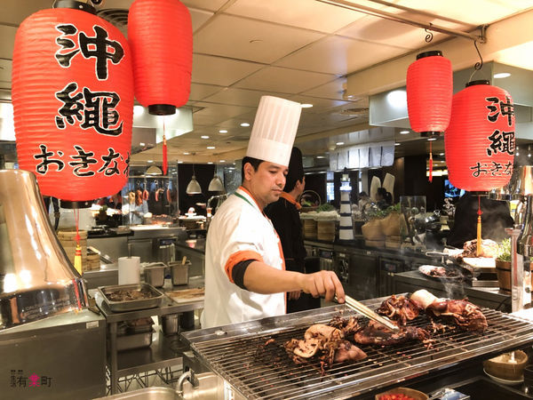 【台北大安美食】香格里拉台北遠東國際飯店：遠東Café春季限定「心鮮沖繩」海鮮節，新鮮直送頂級海鮮，台北buffet吃到飽餐廳推薦，近六張犁捷運站
