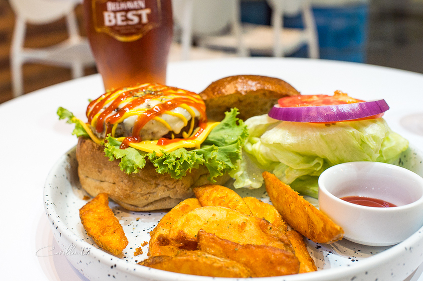 《牛逼館子》網美風漢堡店 - 卡琳。摸魚兒趣