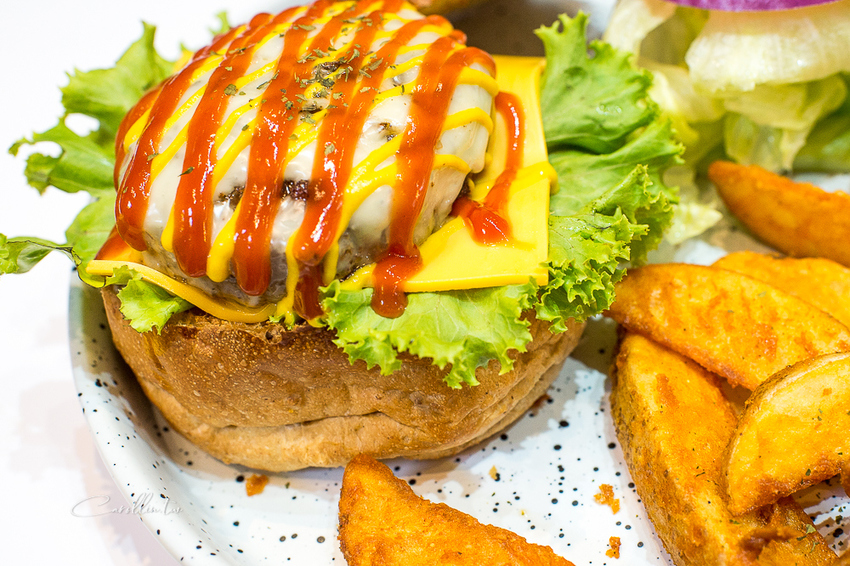 《牛逼館子》網美風漢堡店 - 卡琳。摸魚兒趣