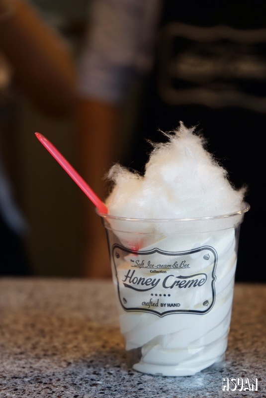 台北大安。韓國Honey Creme蜂巢冰淇淋