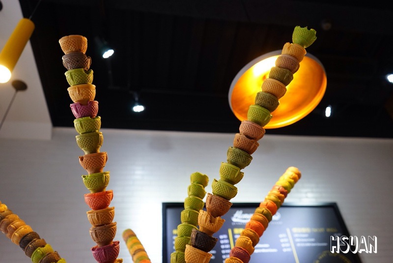 台北大安。韓國Honey Creme蜂巢冰淇淋