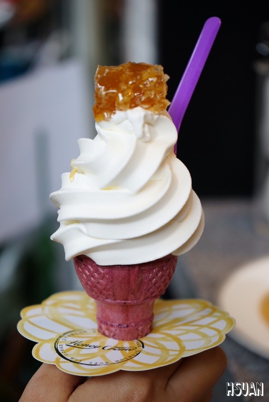台北大安。韓國Honey Creme蜂巢冰淇淋