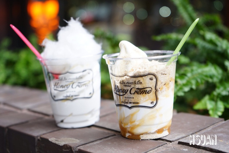 台北大安。韓國Honey Creme蜂巢冰淇淋