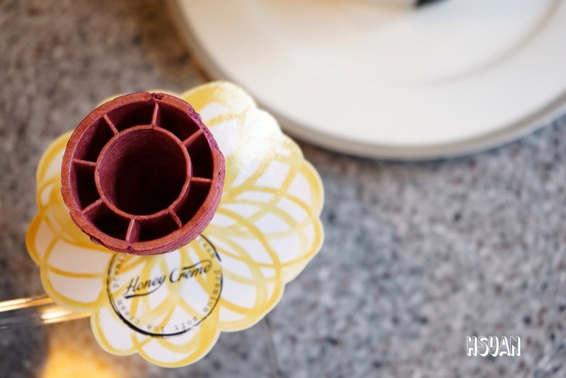 台北大安。韓國Honey Creme蜂巢冰淇淋