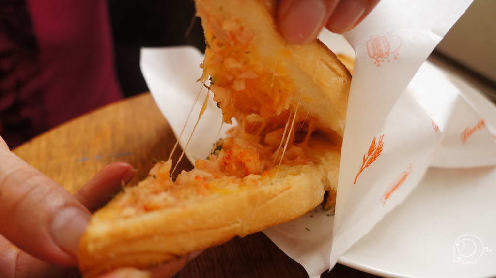 海鮮烤乳酪三明治