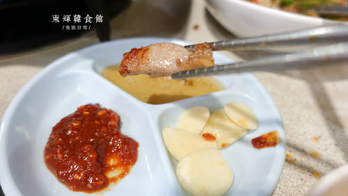 東輝韓食館,馬鈴薯排骨湯、烤豬肉套餐