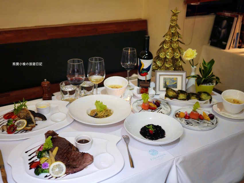 【台中西屯美食】菲菲花園義式餐廳用餐心得分享,台中市政府氣氛聚餐餐廳推薦!台中西屯牛排館當月壽星享生日優惠,內文附詳細菜單價位介紹。 @熊寶小榆の旅遊日記