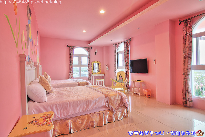 【宜蘭▍民宿】蝶古巴特風情畫手作民宿♥粉色歐式城堡魅力~猶如置身童話故事場景