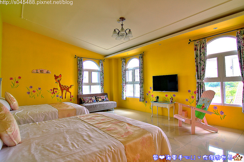 【宜蘭▍民宿】蝶古巴特風情畫手作民宿♥粉色歐式城堡魅力~猶如置身童話故事場景