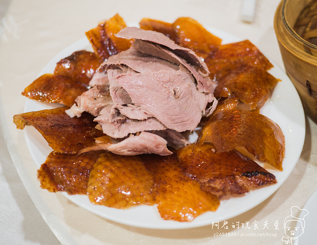 【台北】龍都酒樓｜廣式片皮鴨｜皮酥肉嫩又多汁
