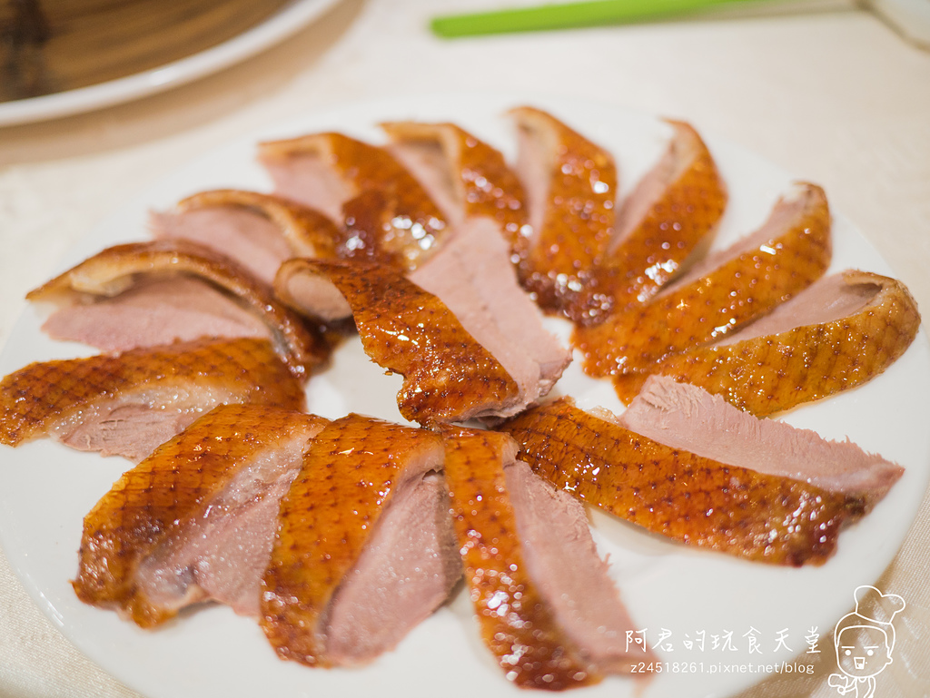 【台北】龍都酒樓｜廣式片皮鴨｜皮酥肉嫩又多汁