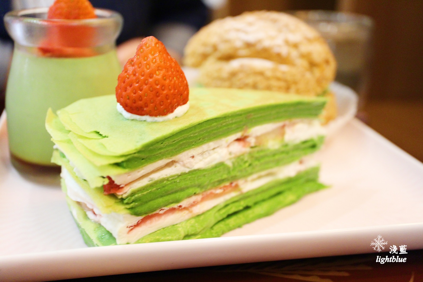 [ 台電大樓站美食 ] 淺藍 × 平安京茶事～草莓季限定抹茶甜點，四月底前趕緊來吃