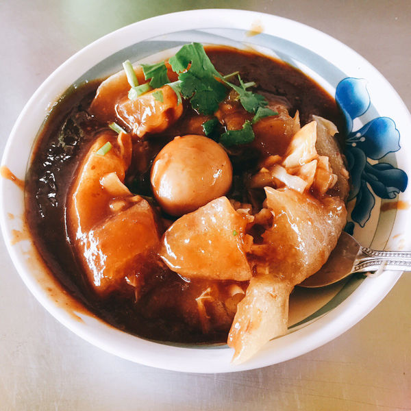 [台北士林美食]社子島第一辣 愛吃辣的人一定不能放過 美味小吃甜不辣 肉圓 麵線