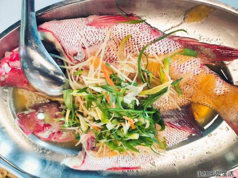 055龍蝦海鮮 清蒸魚