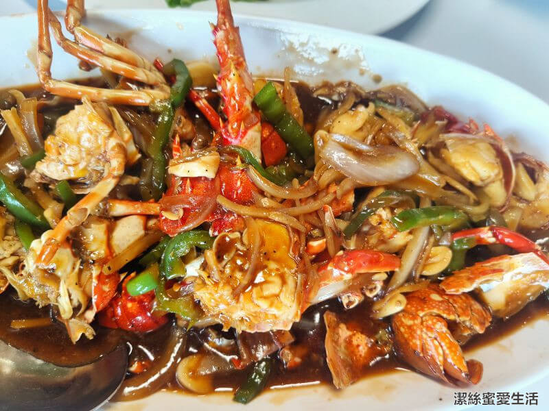 055龍蝦海鮮 炒龍蝦