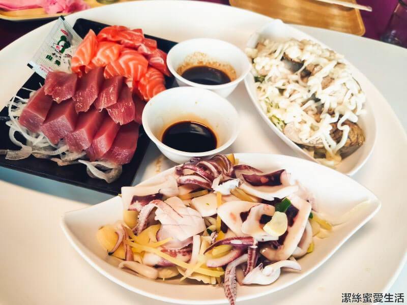 055龍蝦海鮮 生魚片