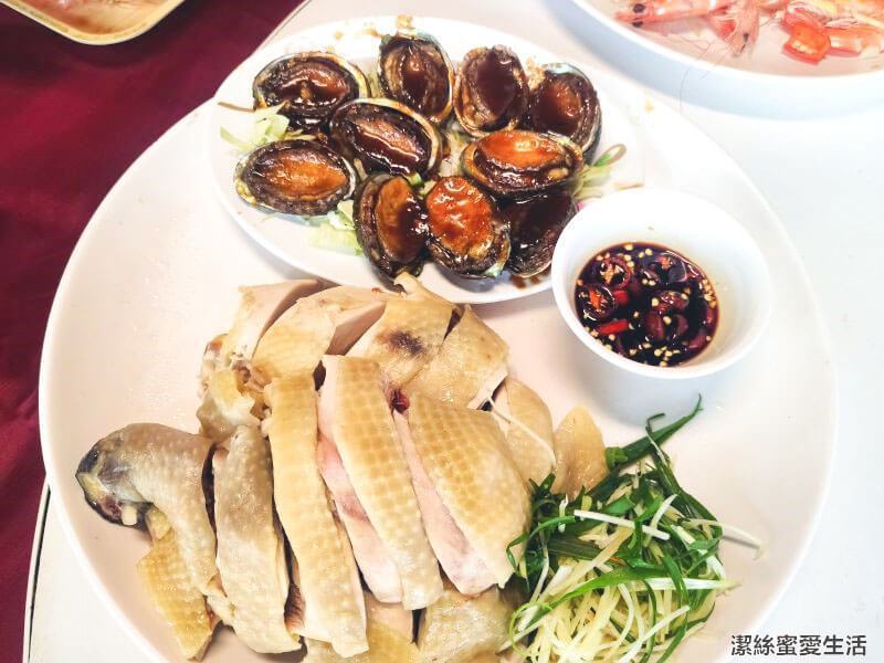 055龍蝦海鮮 白斬雞