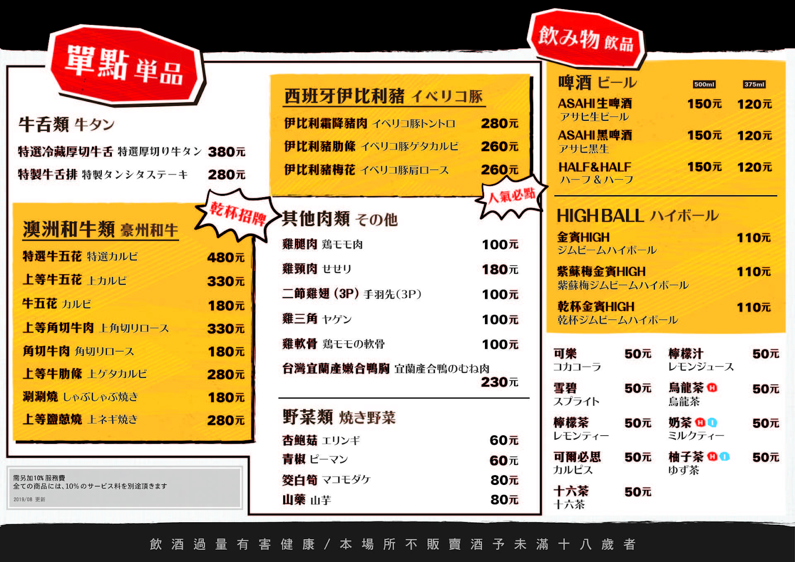 [新北板橋區]美食提案X 乾杯列車 (板橋站) ∥推出午間商業套餐, 上班族午餐新選擇和牛伊比利豬任你選∥