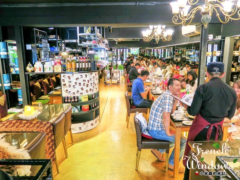 【捷運市政府站】FrenchWindows 琺蘭綺瑥朵~奢華待遇，六星級尊爵享受，好姊妹的約會勝地♥(免費WIFI/不限時/約會聚餐聖地)