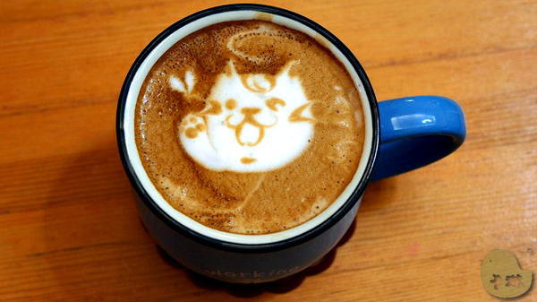 這裡有貓 caf'e：【食記】台中。《這裡有貓 caf'e》超可愛貓拉花！