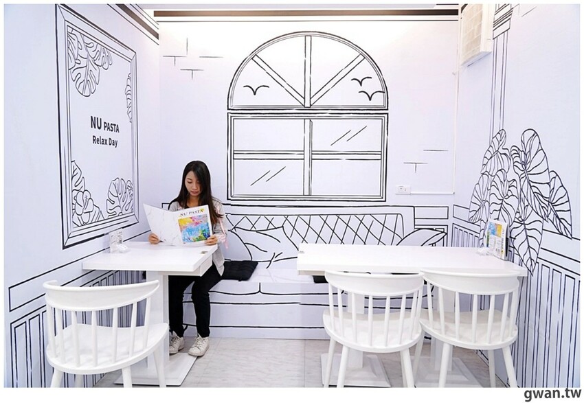 台中2D漫畫餐廳又一間！不限時、不收服務費，還有好吃下午茶～