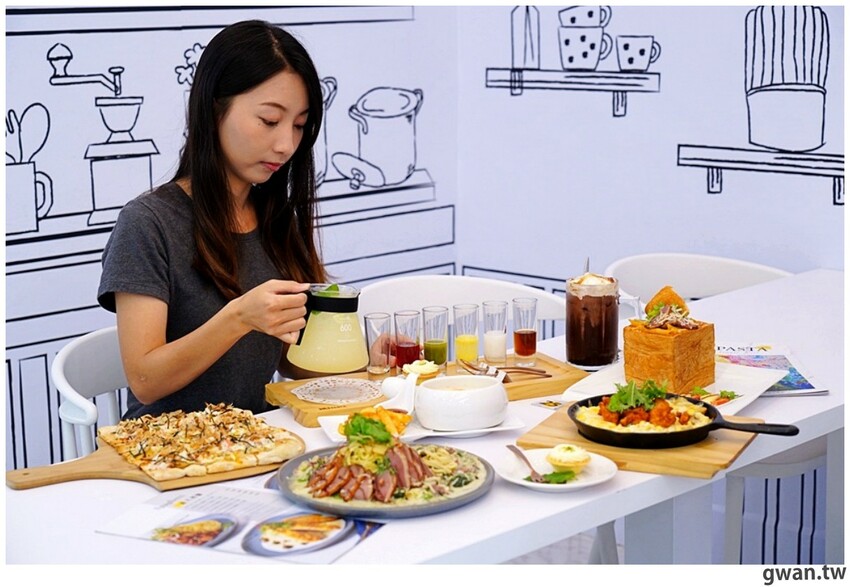 台中2D漫畫餐廳又一間！不限時、不收服務費，還有好吃下午茶～