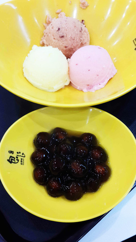 魏姐包心粉圓(台北通化店)：【羽諾食記】通化夜市~魏姐包心粉圓