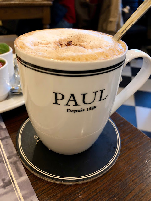 【食記】台北信義區 PAUL 法式麵包餐廳, 甜點不錯鹹食普普