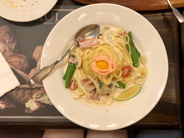 【食記】台北信義區 PAUL 法式麵包餐廳, 甜點不錯鹹食普普