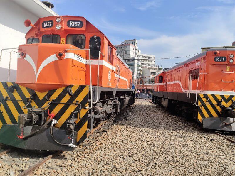 扇形車庫 火車頭