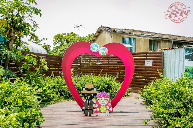 彰化一日遊 忠權3D立體狗狗彩繪牆 扇形車站 茉莉花壇夢像館 蛤蜊兵營
