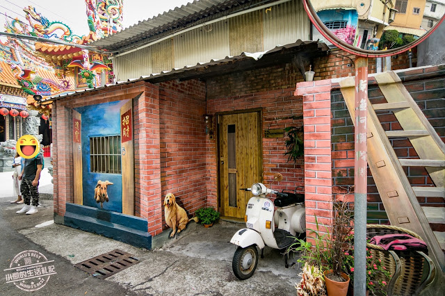 彰化一日遊 忠權3D立體狗狗彩繪牆 扇形車站 茉莉花壇夢像館 蛤蜊兵營