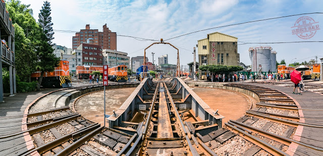 彰化一日遊 忠權3D立體狗狗彩繪牆 扇形車站 茉莉花壇夢像館 蛤蜊兵營