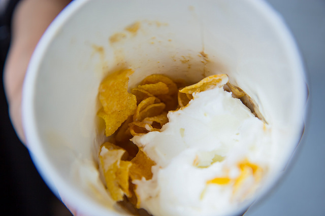 ╠台北後站美食╣大推義大利特濃冰淇淋 加鹽的冰喔!蜂巢旅店-Bee cafe