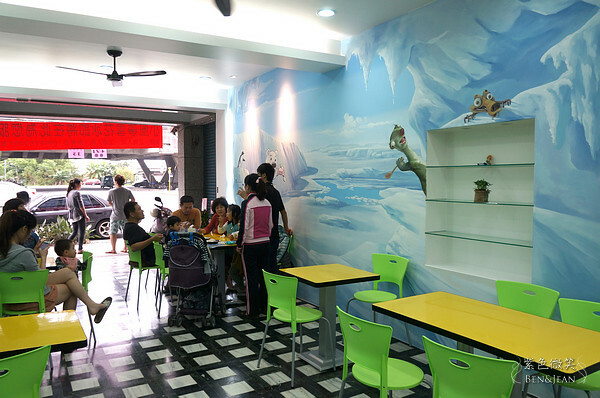 宜蘭縣冬山鄉冬山小風箏雪花冰》新式雙色雪花冰.絕版搭配消暑又好吃