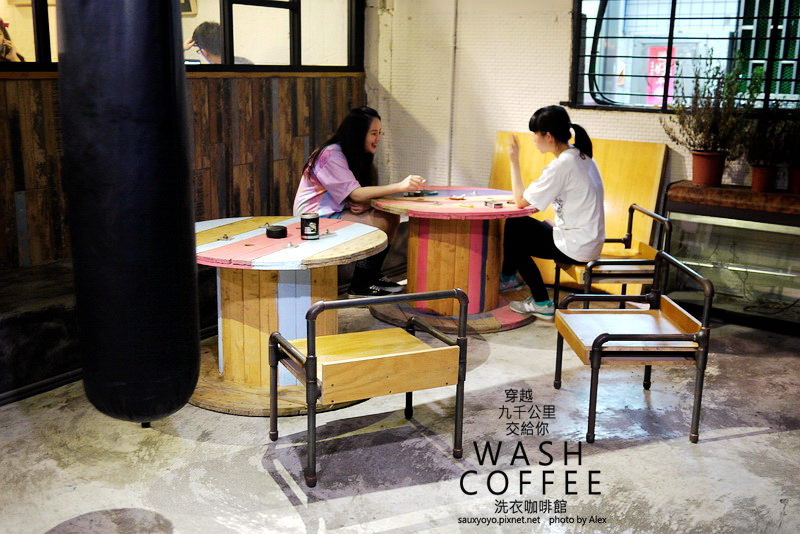 【台北】穿越九千公里交給你.WASH COFFEE洗衣咖啡館 ~ 咖啡甜點與洗衣兼具的創意組合