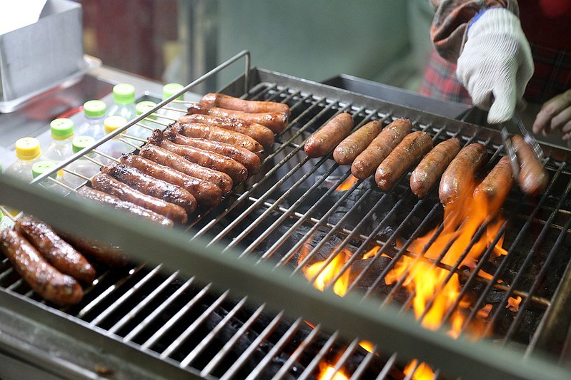 新北市板橋人氣小吃美食油庫口蚵仔麵線碳烤香腸49