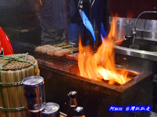 <台中西區>食記:吳留手串燒居酒屋~來自台北的知名燒烤店~推薦培根干貝串、明太子雞翅、香烤中捲