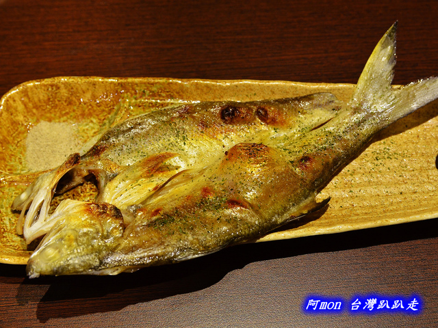 <台中西區>食記:吳留手串燒居酒屋~來自台北的知名燒烤店~推薦培根干貝串、明太子雞翅、香烤中捲