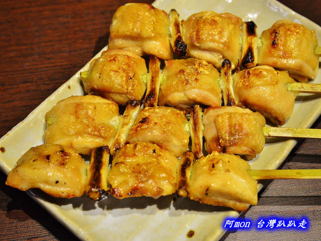 <台中西區>食記:吳留手串燒居酒屋~來自台北的知名燒烤店~推薦培根干貝串、明太子雞翅、香烤中捲