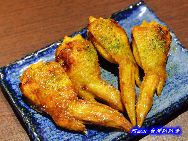 <台中西區>食記:吳留手串燒居酒屋~來自台北的知名燒烤店~推薦培根干貝串、明太子雞翅、香烤中捲